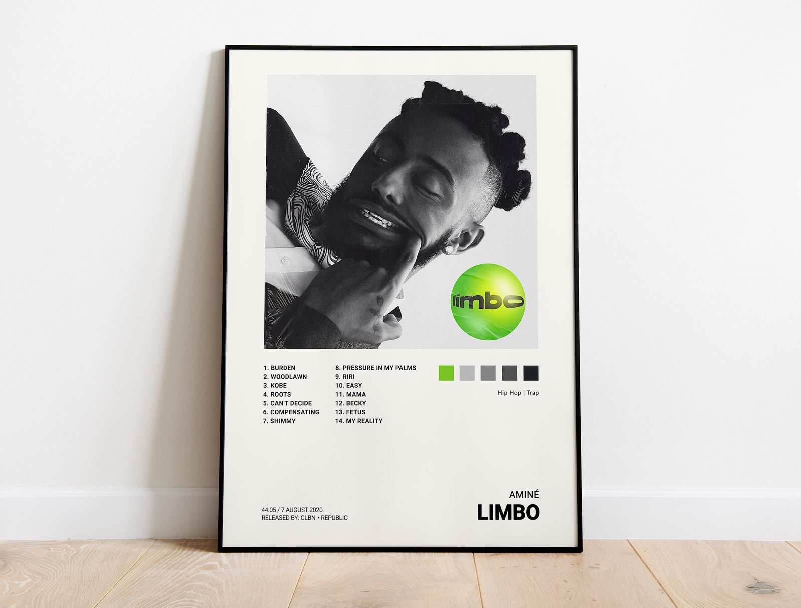 Amine - Limbo Album Cover Poster | Architeg Prints